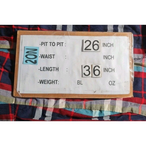 TORRID Women Plus Size 5X Poplin Collared Shirt Dress Plaid Button Up  20NA - Picture 6 of 6